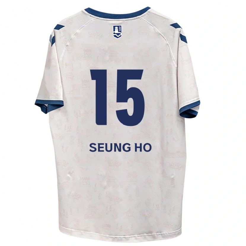 Danxen Homem Camisola Seung-Ho Cho #15 Azul Real Branco Alternativa 2026/27 Camisa Brasil