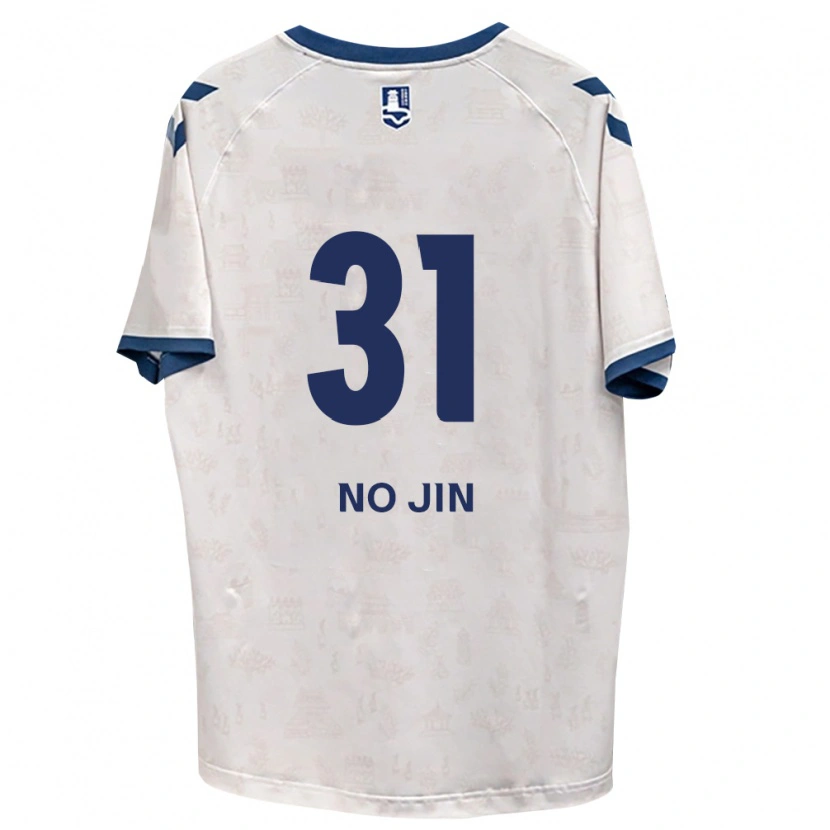Danxen Homem Camisola No-Jin Park #31 Azul Real Branco Alternativa 2026/27 Camisa Brasil