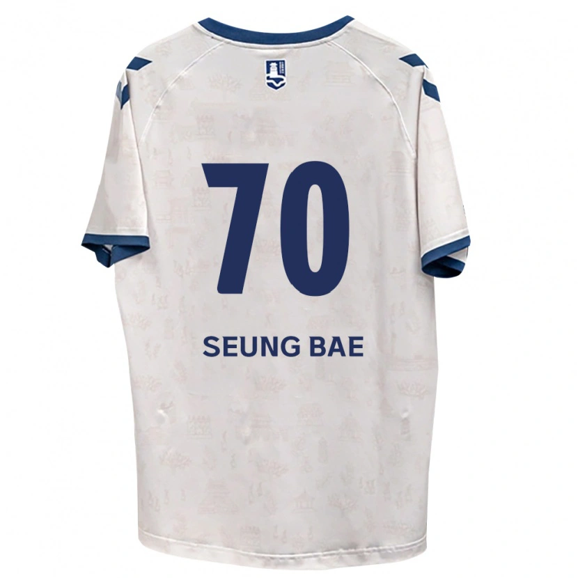 Danxen Homem Camisola Seung-Bae Jung #70 Azul Real Branco Alternativa 2026/27 Camisa Brasil