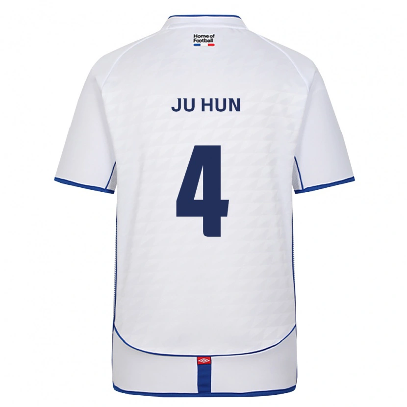 Danxen Homem Camisola Ju-Hun Song #4 Preto Branco Vermelho Alternativa 2026/27 Camisa Brasil