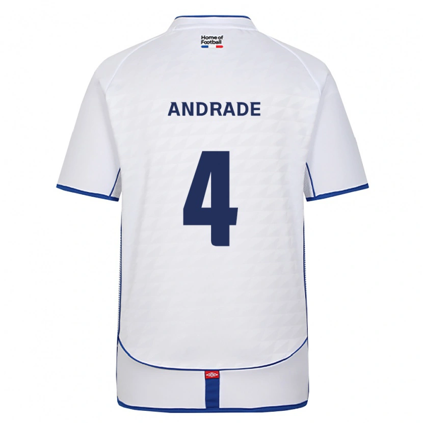 Danxen Homem Camisola Léo Andrade #4 Preto Branco Vermelho Alternativa 2026/27 Camisa Brasil