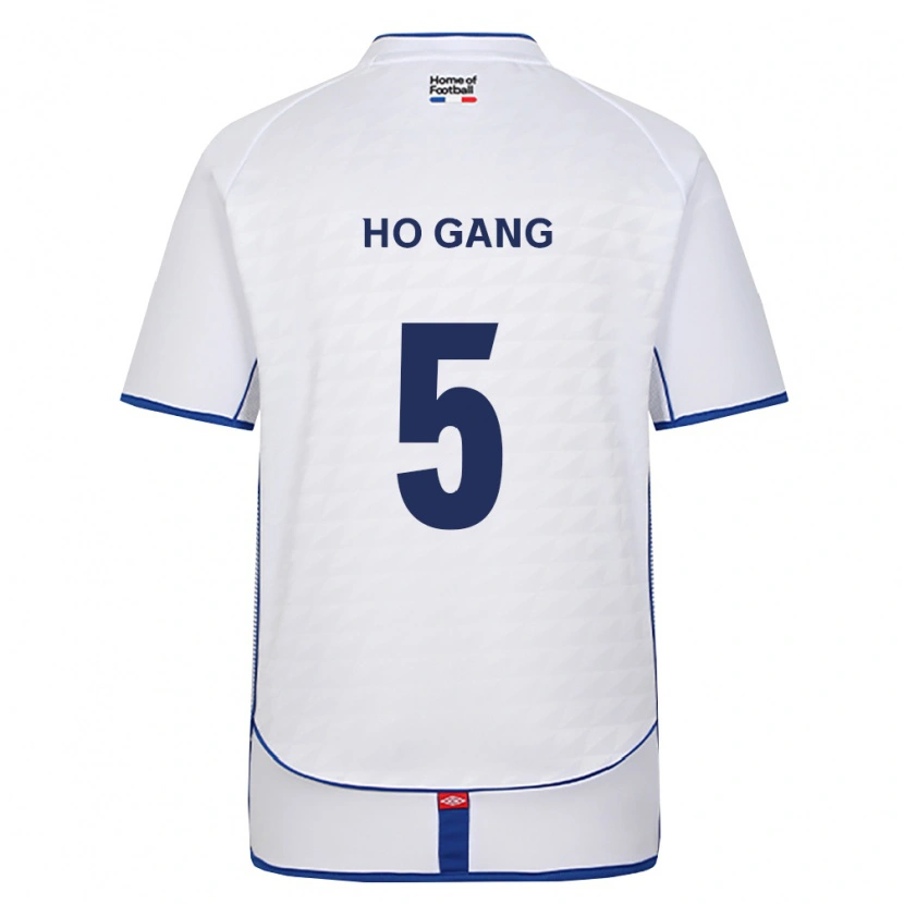 Danxen Homem Camisola Ho-Gang Han #5 Preto Branco Vermelho Alternativa 2026/27 Camisa Brasil