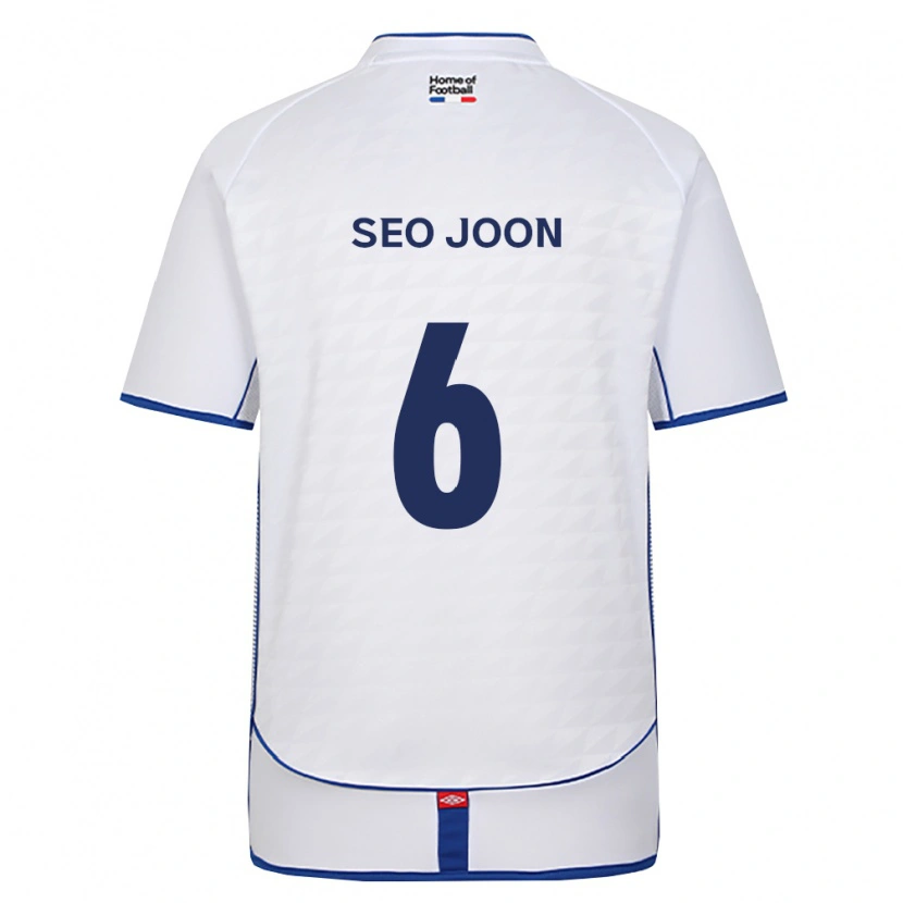 Danxen Homem Camisola Seo-Joon Bae #6 Preto Branco Vermelho Alternativa 2026/27 Camisa Brasil
