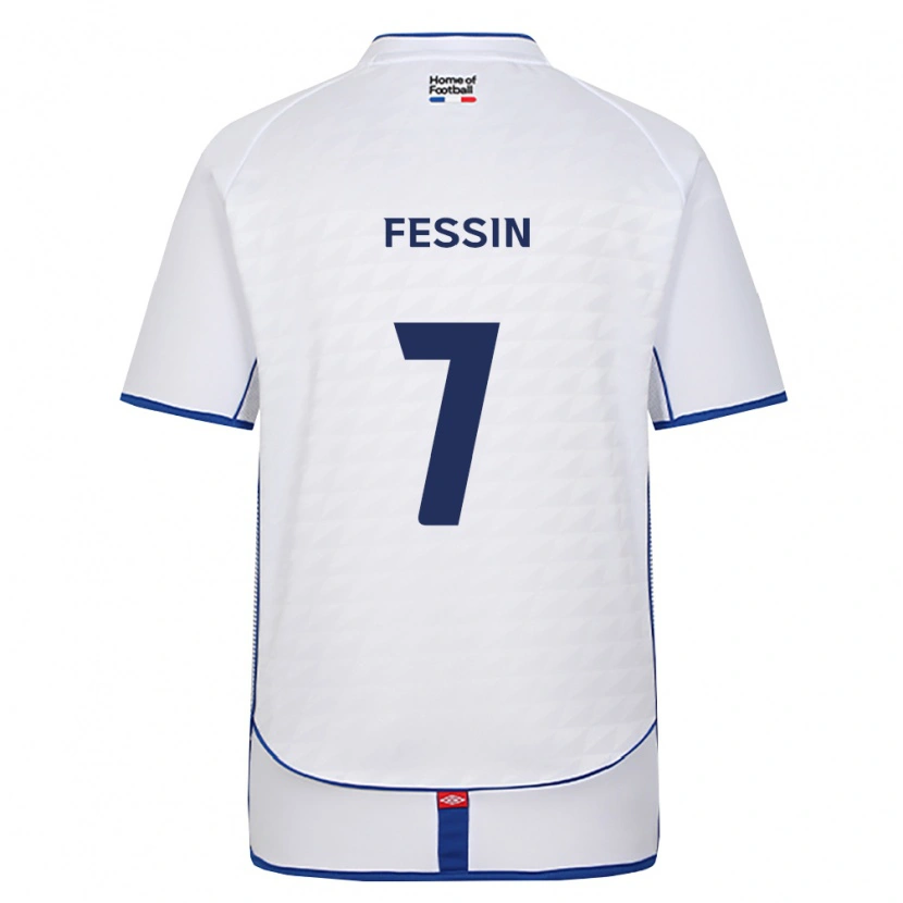 Danxen Homem Camisola Fessin #7 Preto Branco Vermelho Alternativa 2026/27 Camisa Brasil