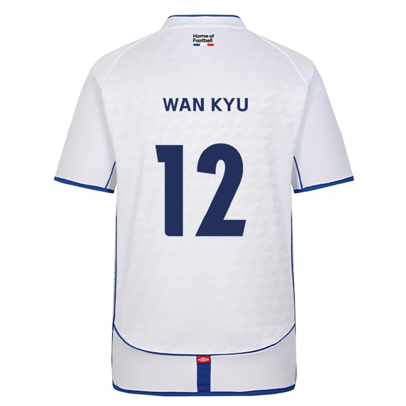 Danxen Homem Camisola Wan-Kyu Kwon #12 Preto Branco Vermelho Alternativa 2026/27 Camisa Brasil