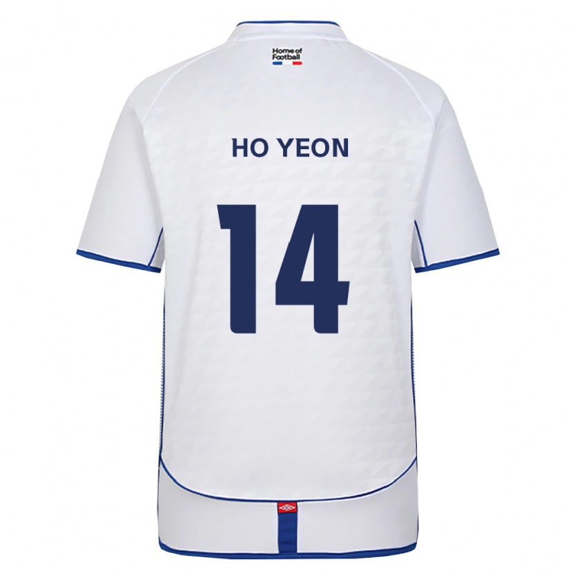 Danxen Homem Camisola Ho-Yeon Jung #14 Preto Branco Vermelho Alternativa 2026/27 Camisa Brasil