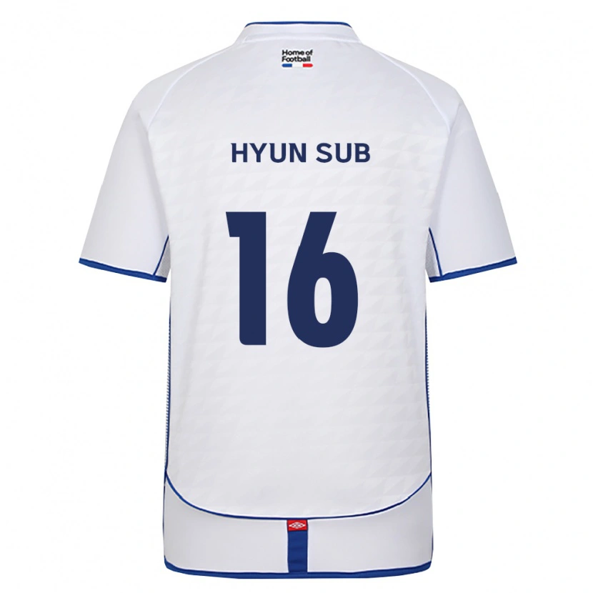 Danxen Homem Camisola Hyun-Sub Lim #16 Preto Branco Vermelho Alternativa 2026/27 Camisa Brasil