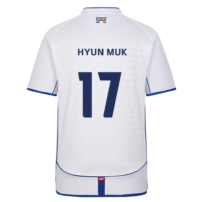 Danxen Homem Camisola Hyun-Muk Kang #17 Preto Branco Vermelho Alternativa 2026/27 Camisa Brasil
