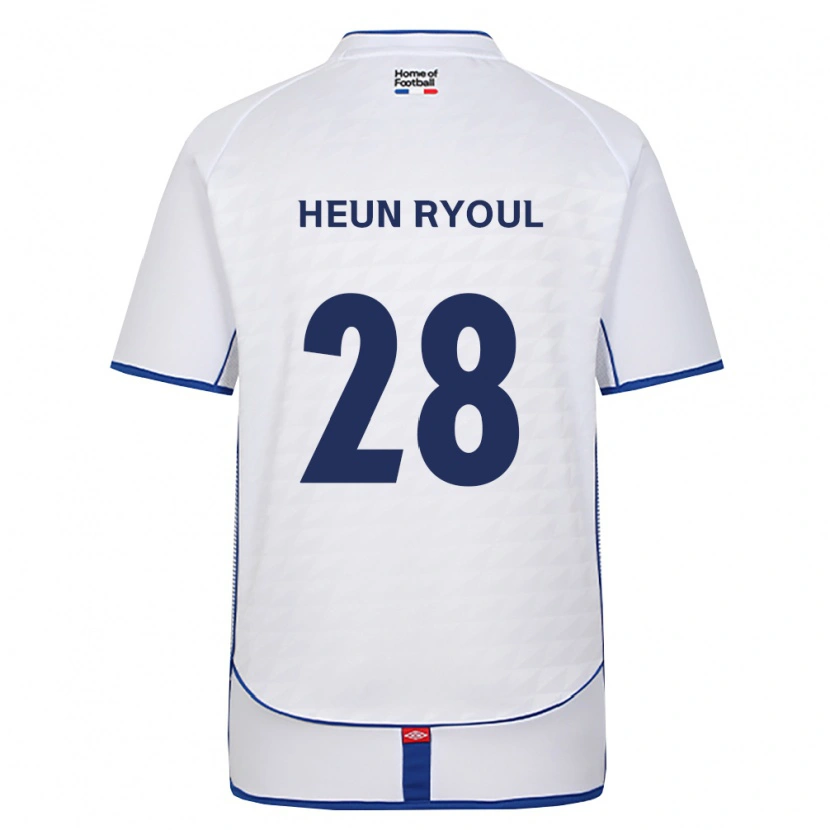 Danxen Homem Camisola Heun-Ryoul Lee #28 Preto Branco Vermelho Alternativa 2026/27 Camisa Brasil