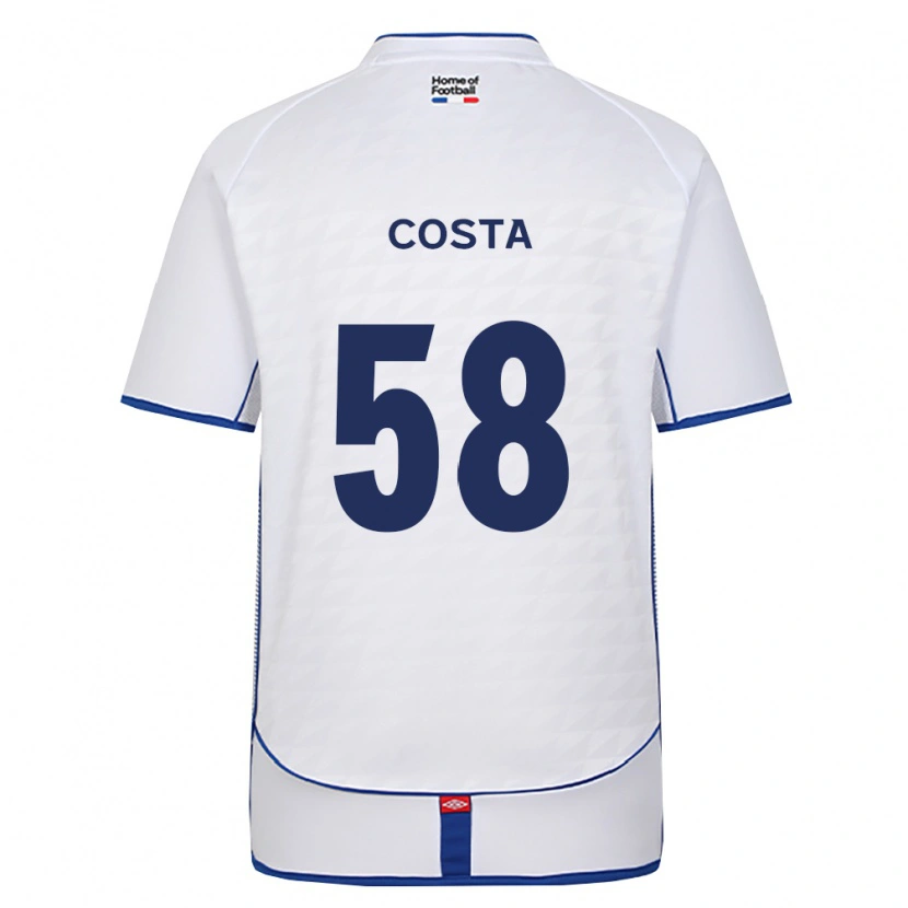 Danxen Homem Camisola Bruno Costa #58 Preto Branco Vermelho Alternativa 2026/27 Camisa Brasil