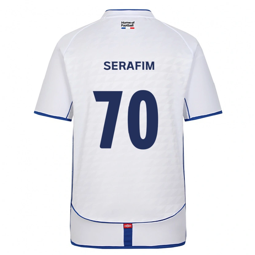 Danxen Homem Camisola Matheus Serafim #70 Preto Branco Vermelho Alternativa 2026/27 Camisa Brasil