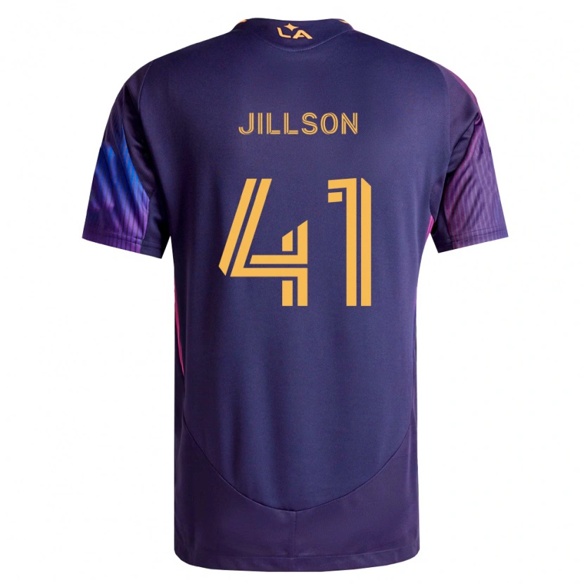 Danxen Homem Camisola Simon Jillson #41 Roxo Escuro Amarelo Alternativa 2026/27 Camisa Brasil