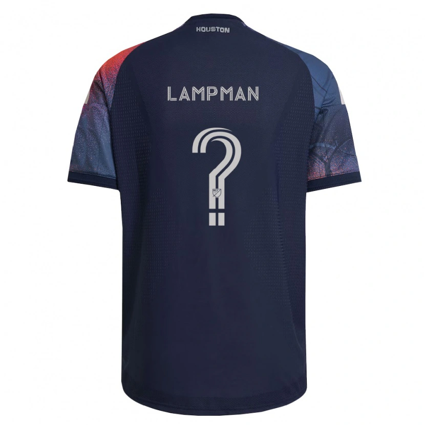 Danxen Homem Camisola Tate Lampman #0 Azul Profundo Branco Laranja Alternativa 2026/27 Camisa Brasil