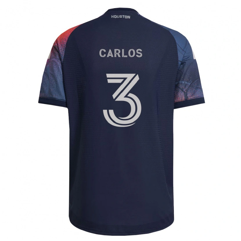 Danxen Homem Camisola Antônio Carlos #3 Azul Profundo Branco Laranja Alternativa 2026/27 Camisa Brasil