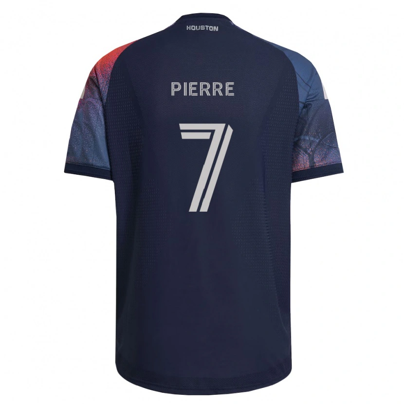 Danxen Homem Camisola Kenzynton Pierre #7 Azul Profundo Branco Laranja Alternativa 2026/27 Camisa Brasil