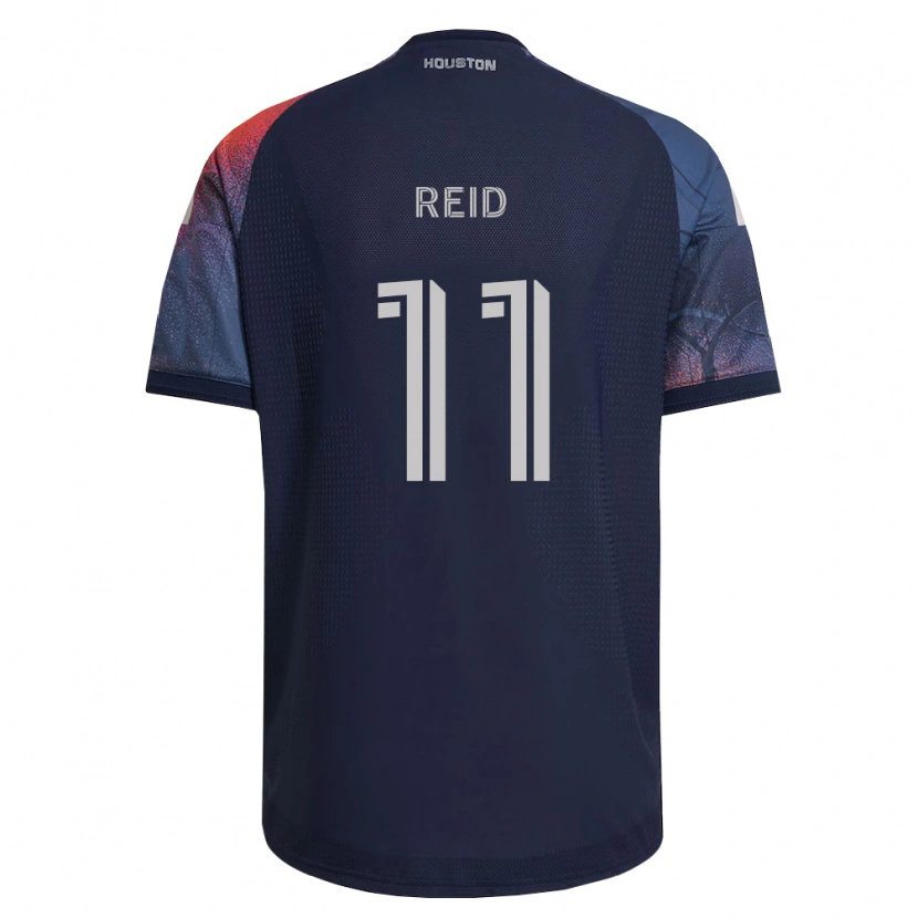 Danxen Homem Camisola Isaiah Reid #11 Azul Profundo Branco Laranja Alternativa 2026/27 Camisa Brasil