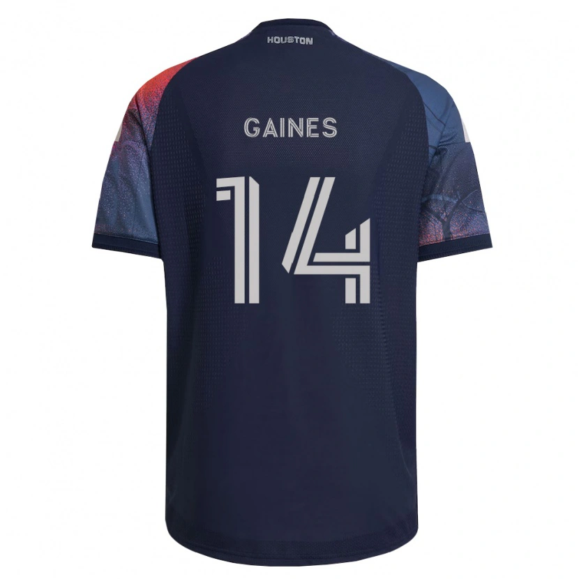 Danxen Homem Camisola Mckinze Gaines #14 Azul Profundo Branco Laranja Alternativa 2026/27 Camisa Brasil