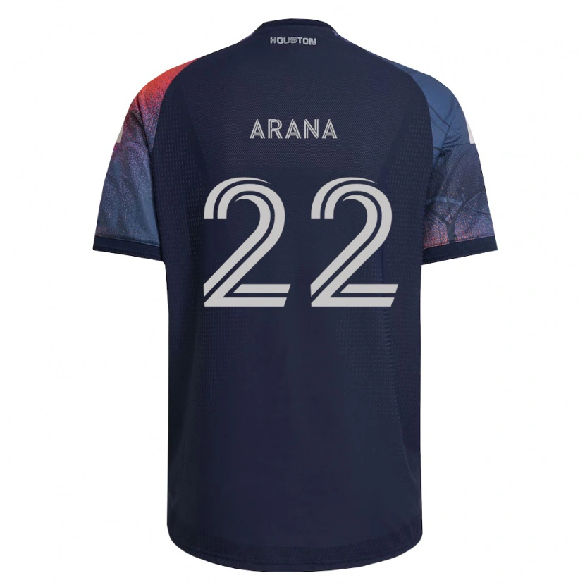 Danxen Homem Camisola Matthew Arana #22 Azul Profundo Branco Laranja Alternativa 2026/27 Camisa Brasil