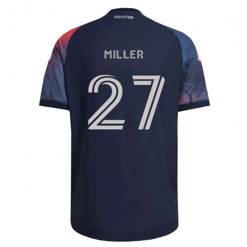 Danxen Homem Camisola Reese Miller #27 Azul Profundo Branco Laranja Alternativa 2026/27 Camisa Brasil