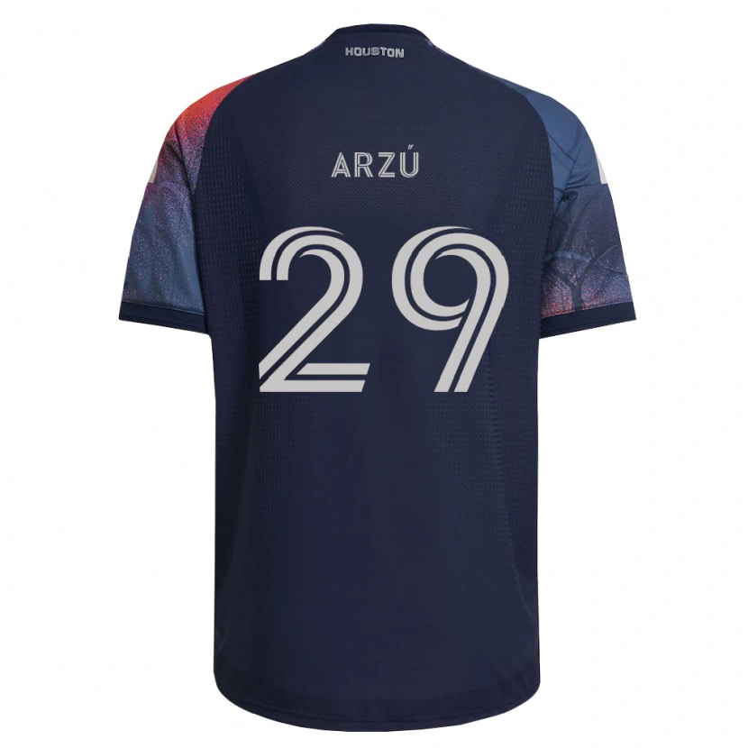 Danxen Homem Camisola Exon Arzú #29 Azul Profundo Branco Laranja Alternativa 2026/27 Camisa Brasil