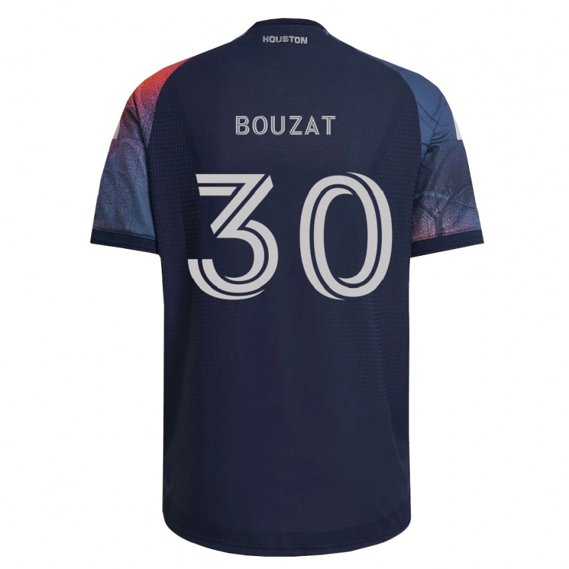 Danxen Homem Camisola Agustín Bouzat #30 Azul Profundo Branco Laranja Alternativa 2026/27 Camisa Brasil