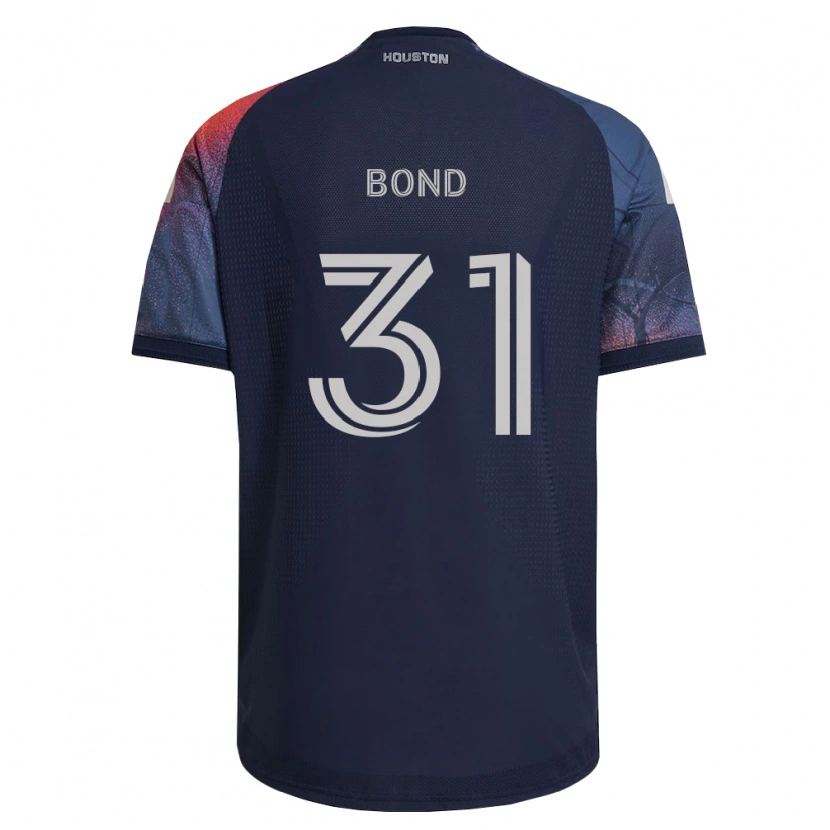 Danxen Homem Camisola Jonathan Bond #31 Azul Profundo Branco Laranja Alternativa 2026/27 Camisa Brasil