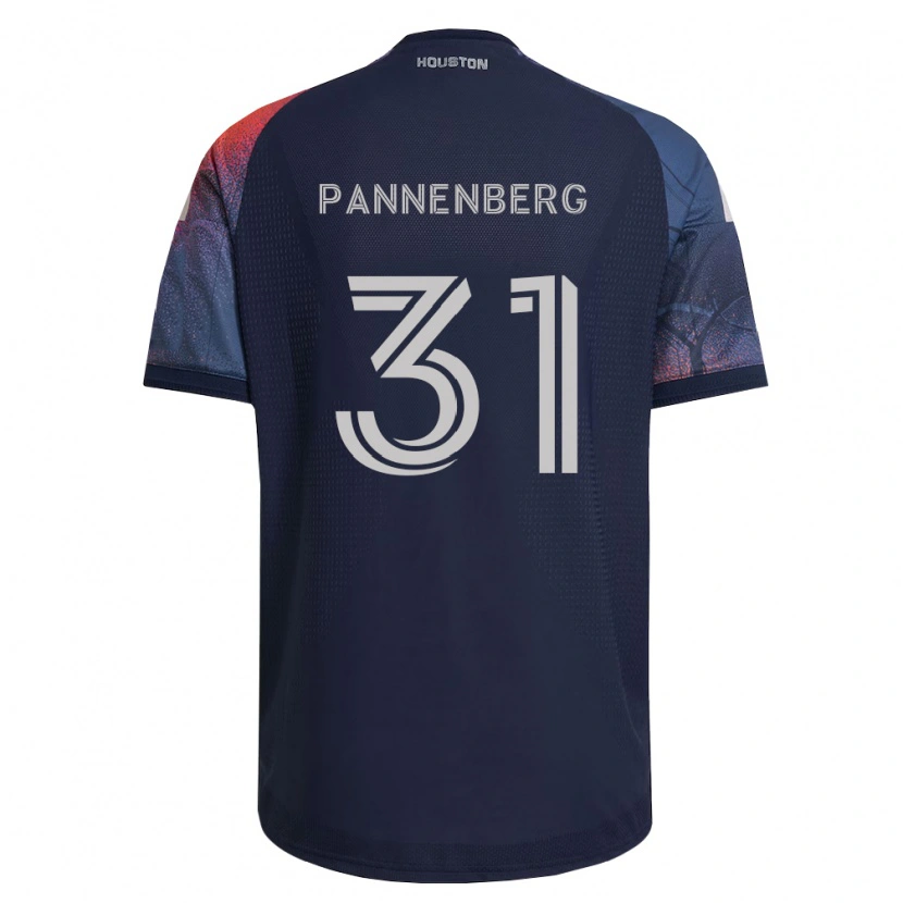 Danxen Homem Camisola Andrew Pannenberg #31 Azul Profundo Branco Laranja Alternativa 2026/27 Camisa Brasil