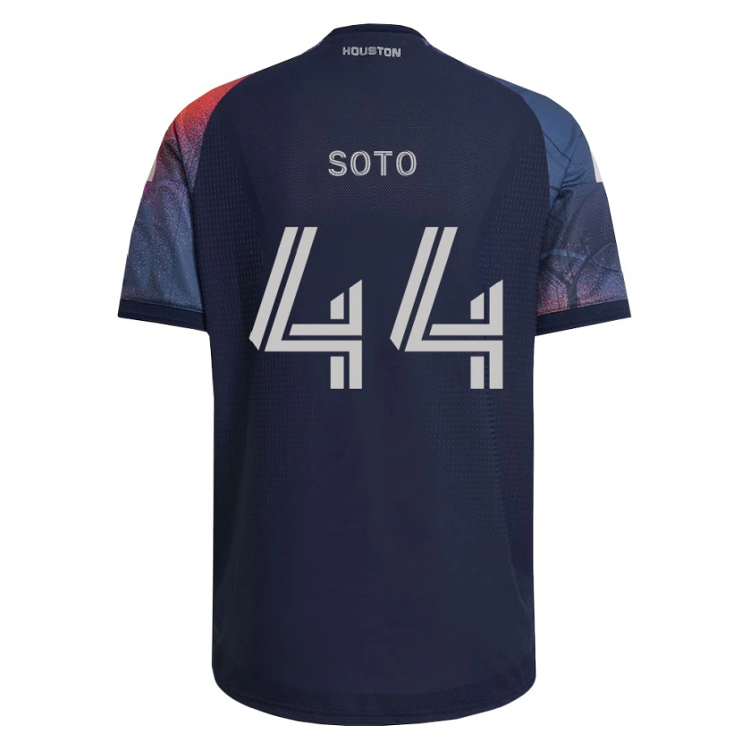 Danxen Homem Camisola Ezekiel Soto #44 Azul Profundo Branco Laranja Alternativa 2026/27 Camisa Brasil