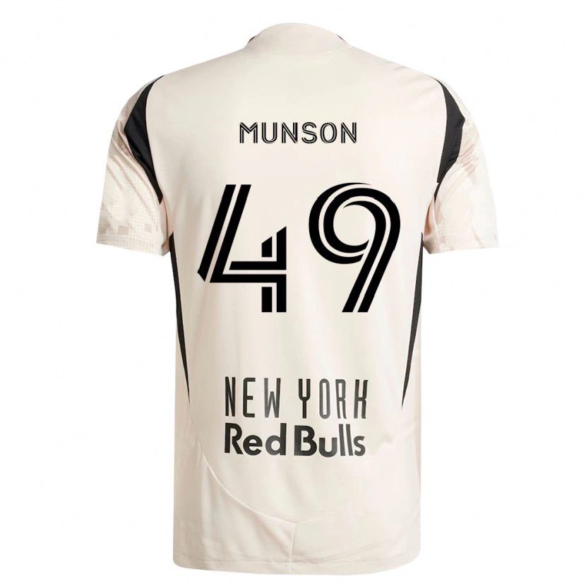 Danxen Homem Camisola Josh Munson #49 Branco Off-Red Preto Alternativa 2026/27 Camisa Brasil