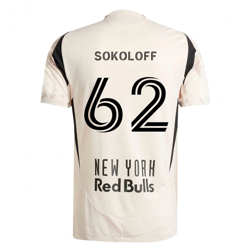 Danxen Homem Camisola Paul Sokoloff #62 Branco Off-Red Preto Alternativa 2026/27 Camisa Brasil