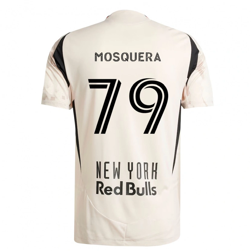 Danxen Homem Camisola Rafael Mosquera #79 Branco Off-Red Preto Alternativa 2026/27 Camisa Brasil