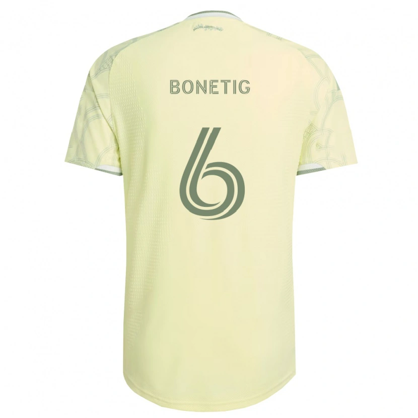 Danxen Homem Camisola Alex Bonetig #6 Bege Branco Alternativa 2026/27 Camisa Brasil