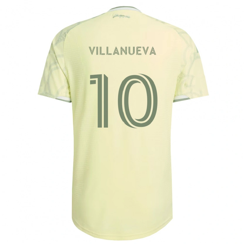 Danxen Homem Camisola Jordan Villanueva #10 Bege Branco Alternativa 2026/27 Camisa Brasil