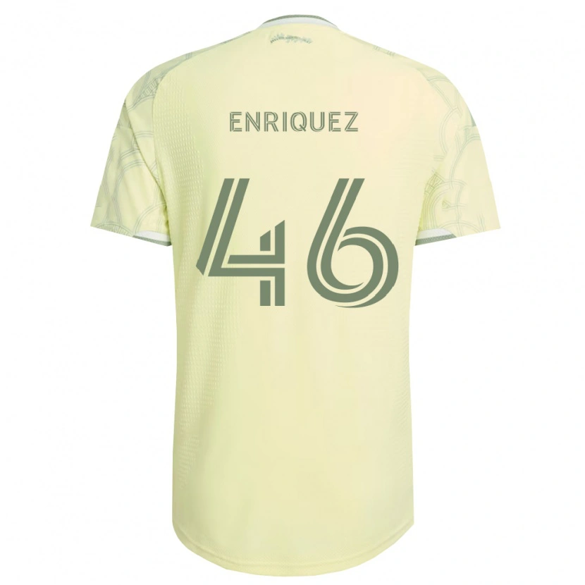 Danxen Homem Camisola Adolfo Enríquez #46 Bege Branco Alternativa 2026/27 Camisa Brasil