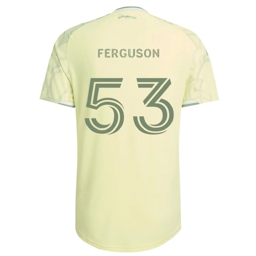 Danxen Homem Camisola Connor Ferguson #53 Bege Branco Alternativa 2026/27 Camisa Brasil