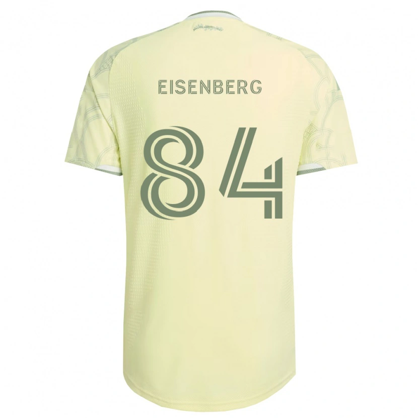 Danxen Homem Camisola Max Eisenberg #84 Bege Branco Alternativa 2026/27 Camisa Brasil