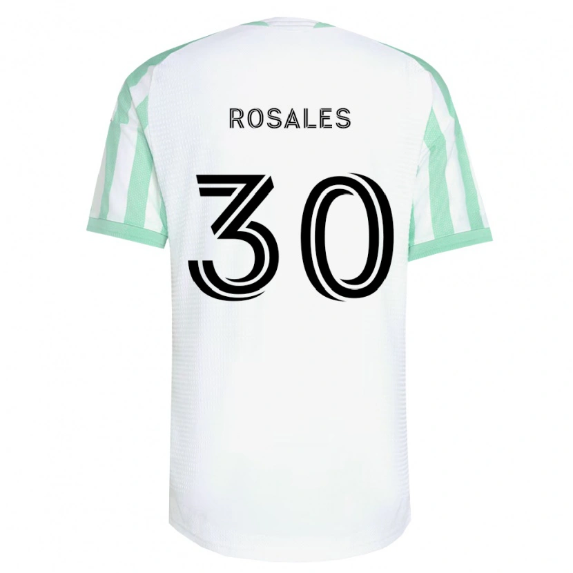 Danxen Homem Camisola Joseph Rosales #30 Verde Claro Branco Preto Alternativa 2026/27 Camisa Brasil