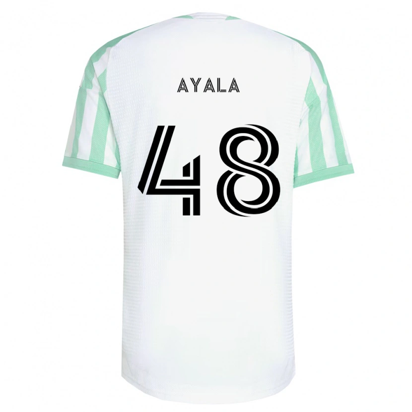 Danxen Homem Camisola Christian Ayala #48 Verde Claro Branco Preto Alternativa 2026/27 Camisa Brasil