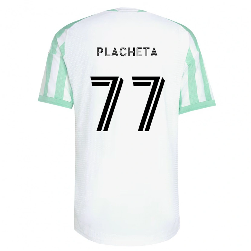 Danxen Homem Camisola Przemysław Płacheta #77 Verde Claro Branco Preto Alternativa 2026/27 Camisa Brasil