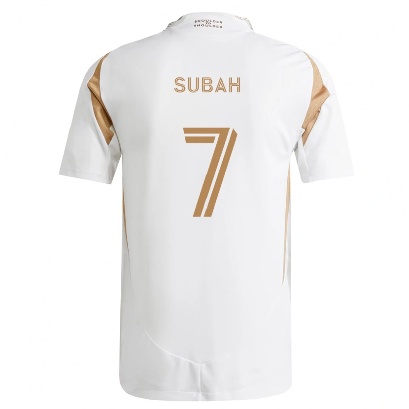 Danxen Homem Camisola Yekeson Subah #7 Branco Marrom Alternativa 2026/27 Camisa Brasil