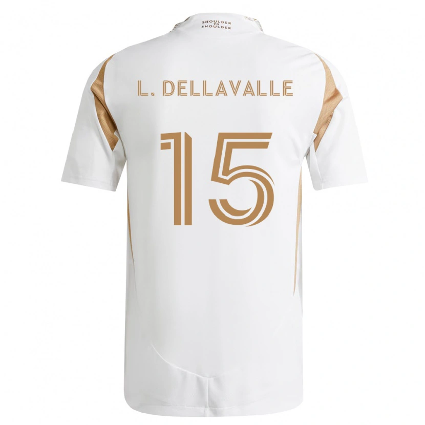 Danxen Homem Camisola Lorenzo Dellavalle #15 Branco Marrom Alternativa 2026/27 Camisa Brasil
