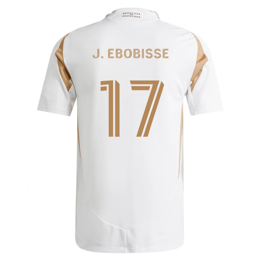 Danxen Homem Camisola Jeremy Ebobisse #17 Branco Marrom Alternativa 2026/27 Camisa Brasil