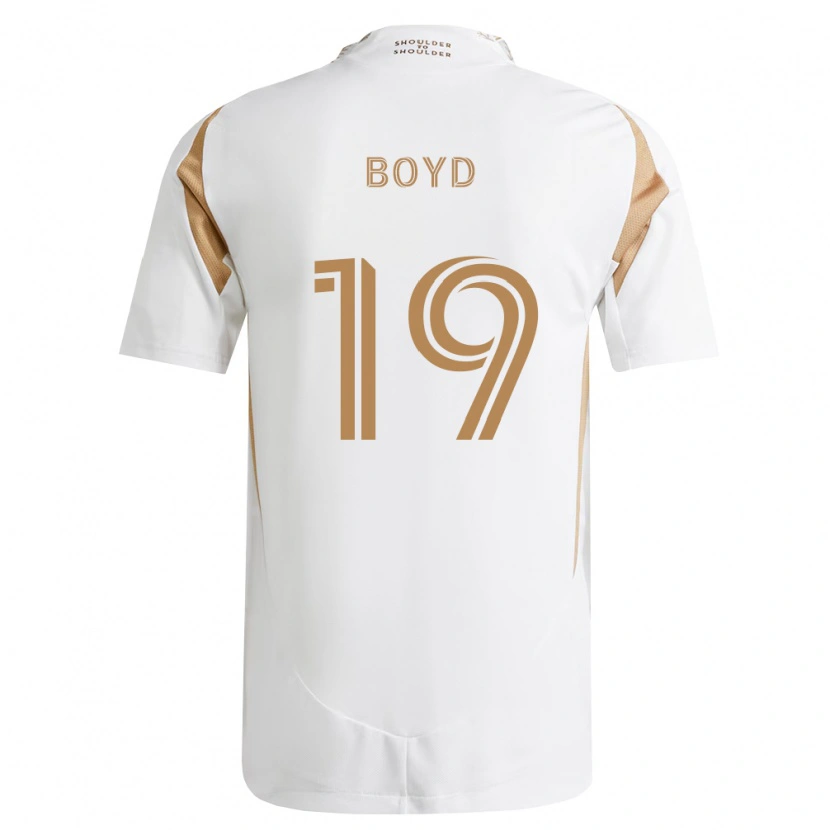 Danxen Homem Camisola Tyler Boyd #19 Branco Marrom Alternativa 2026/27 Camisa Brasil