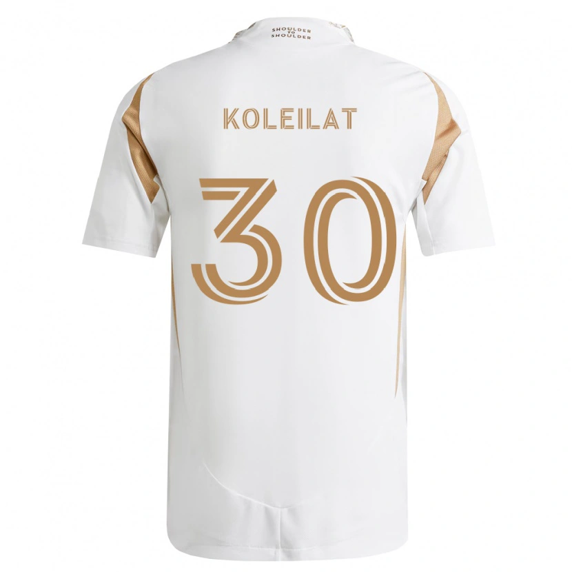 Danxen Homem Camisola Jassem Koleilat #30 Branco Marrom Alternativa 2026/27 Camisa Brasil