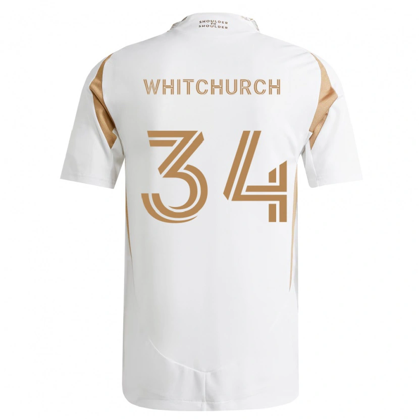 Danxen Homem Camisola Giuliano Whitchurch #34 Branco Marrom Alternativa 2026/27 Camisa Brasil