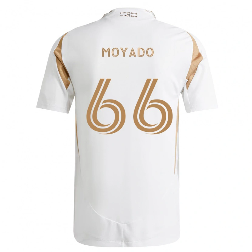 Danxen Homem Camisola Bryan Moyado #66 Branco Marrom Alternativa 2026/27 Camisa Brasil