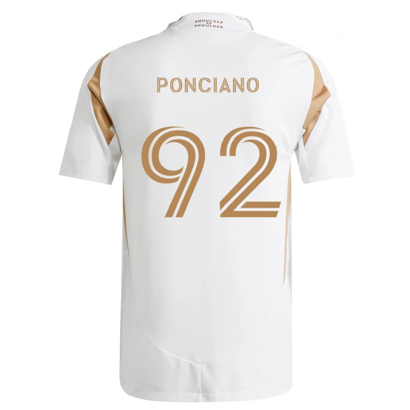 Danxen Homem Camisola Emir Ponciano #92 Branco Marrom Alternativa 2026/27 Camisa Brasil