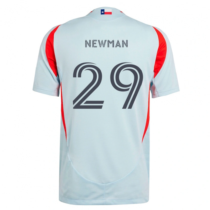 Danxen Homem Camisola Enzo Newman #29 Cinza Escuro Branco Vermelho Alternativa 2026/27 Camisa Brasil