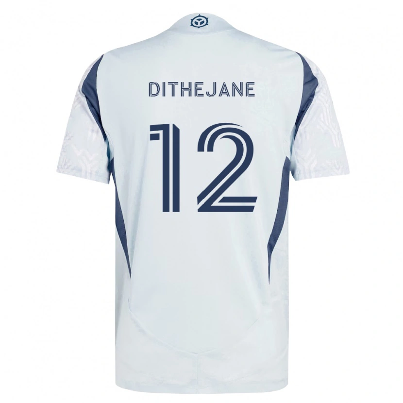 Danxen Homem Camisola Puso Dithejane #12 Azul Branco Cinza Alternativa 2026/27 Camisa Brasil