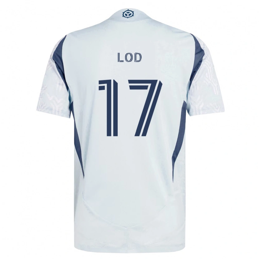 Danxen Homem Camisola Robin Lod #17 Azul Branco Cinza Alternativa 2026/27 Camisa Brasil